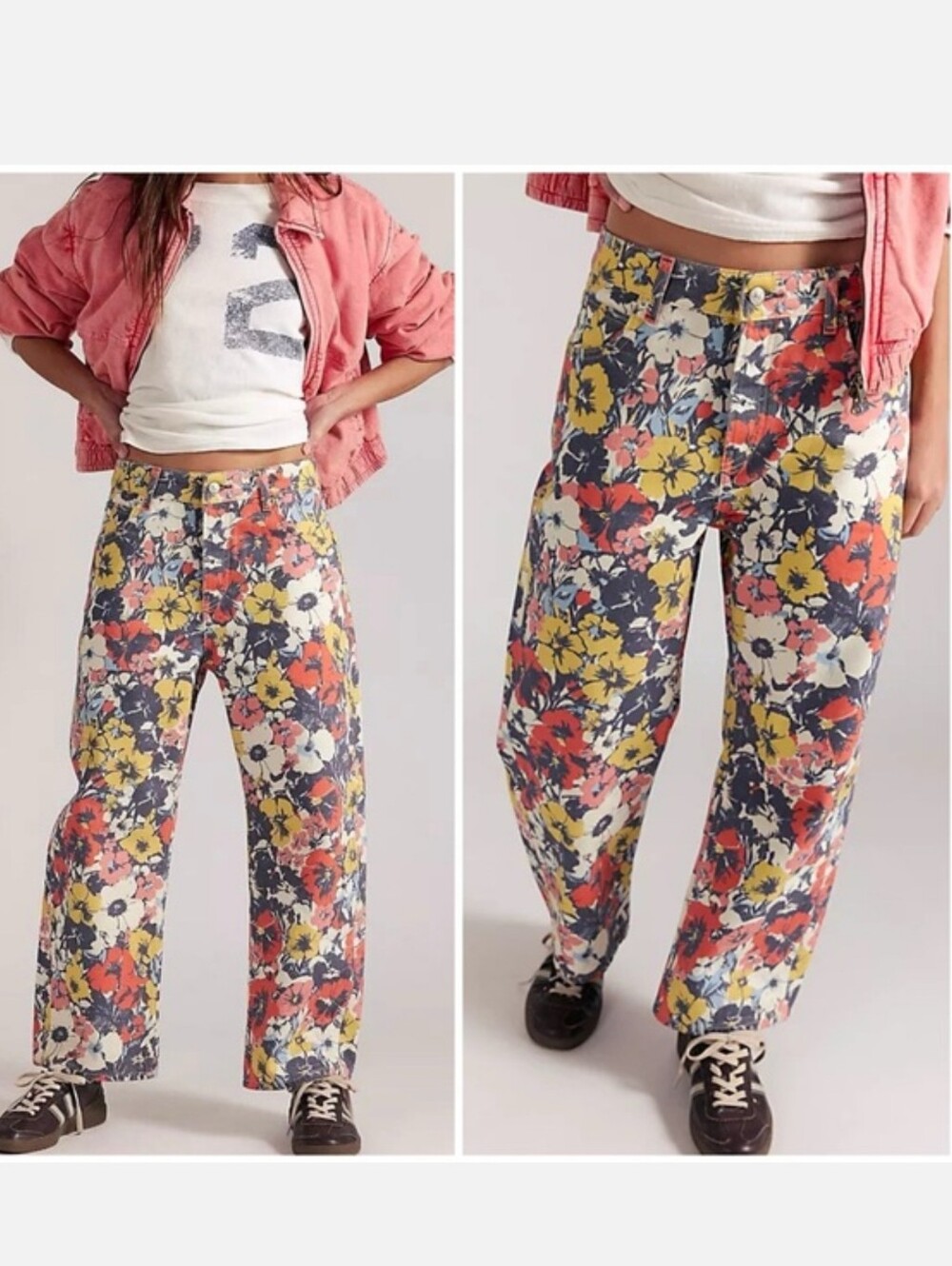 We The Free Deep Trance Floral Jeans 26